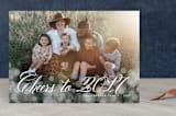 "Christmas Glow" - Retired Holiday Cards in Shadow by Design Lotus - Front
