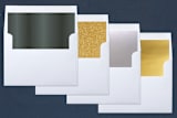 "Christmas Glow" - Retired Holiday Cards in Shadow by Design Lotus - Envelope Liners