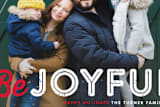 "Just Be" - Retired Holiday Cards in Stocking by Lauren Chism - Close-Up