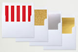 "Just Be" - Retired Holiday Cards in Stocking by Lauren Chism - Envelope Liners