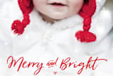 "just merry and bright" - Retired Holiday Cards in Holly by Michelle Poe - Close-Up