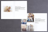 "Classic Label" - Retired Holiday Cards in Persimmon by Laura Condouris - Interior Options