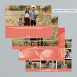 "New Mr. & Mrs." - Retired Holiday Cards in Rose by Beth Murphy - Back of Card