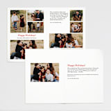 "notably merry" - Retired Holiday Cards in Cherry by lena barakat - Interior Options