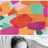"Holiday Frolic" - Retired Holiday Cards in Confetti by Nazia Hyder - Close-Up