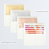 "Holiday Frolic" - Retired Holiday Cards in Confetti by Nazia Hyder - Envelope Liners