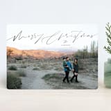 "Graphite" - Retired Holiday Cards in Charcoal by fatfatin - Front