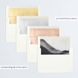 "Graphite" - Retired Holiday Cards in Charcoal by fatfatin - Envelope Liners
