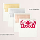 "Merry And Light" - Retired Holiday Cards in Rainbow by Maria Hilas-Louie - Envelope Liners