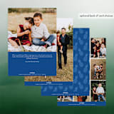 "aloha kalikimaka" - Retired Holiday Cards in Navy by Lori James - Back of Card