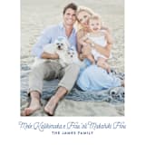 "aloha kalikimaka" - Retired Holiday Cards in Navy by Lori James - Close-Up