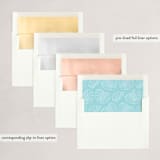 "Aloha Hawaii" - Retired Holiday Cards in White by Pine Street Creative - Envelope Liners