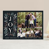 "Forest Pines" - Retired Holiday Cards in Charcoal by Jamie Schultz Designs - Front