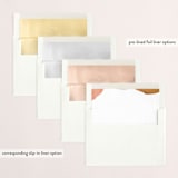 "Painted Desert" - Retired Holiday Cards in Sienna by Julie Murray - Envelope Liners
