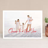 "Let Your Heart Be Light" - Retired Holiday Cards in Cardinal by Leah Ragain - Front