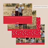 "Let Your Heart Be Light" - Retired Holiday Cards in Cardinal by Leah Ragain - Back of Card