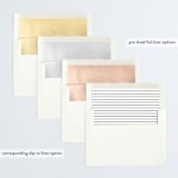 "the most" - Retired Holiday Cards in Obsidian by Olivia Raufman - Envelope Liners