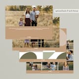 "Spread Peace" - Retired Holiday Cards in Sand by Jessica Maslyn - Back of Card