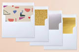 "Oh So Much Fun" - Retired Holiday Cards in Hunter by Meg Gleason - Envelope Liners