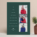 "Tall tree" - Retired Holiday Cards in Forest by Lea Delaveris - Front
