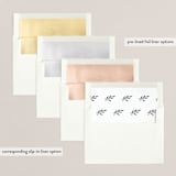 "So Much Love" - Retired Holiday Cards in Winter Night by Kelly Nasuta - Envelope Liners