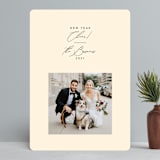 "Persnickety" - Retired Holiday Cards in Vanilla by Snow and Ivy - Front