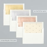 "Persnickety" - Retired Holiday Cards in Vanilla by Snow and Ivy - Envelope Liners