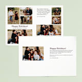 "Elegantly Stated" - Retired Holiday Cards in Maroon by Ekko Studio - Interior Options