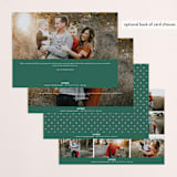 "Our Family" - Retired Holiday Cards in Snow by Lauren Chism - Back of Card