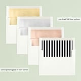 "Aglow" - Retired Holiday Cards in Snow by Annie Clark - Envelope Liners