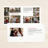 "Love, Us" - Retired Holiday Cards in Santa's Suit by Up Up Creative - Interior Options