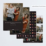 "Whiskers on Kittens" - Retired Holiday Cards in Licorice by Erika Firm - Back of Card