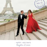 "Vacay Fav" - Retired Holiday Cards in Navy by Debb W - Close-Up