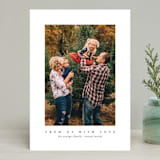 "Simply Sent" - Retired Holiday Cards in Snow by Jessica Williams - Front