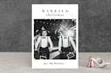 "Married Christmas" - Retired Holiday Cards in Paramount White by Kate Ross - Front