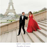 "Vacay Fav" - Retired Holiday Cards in Navy by Debb W - Close-Up