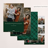 "This is Joy" - Retired Holiday Cards in Hunter by Sandra Picco Design - Back of Card