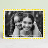 "merry border" - Retired Holiday Cards in Mango by Anupama - Front