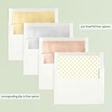 "merry border" - Retired Holiday Cards in Mango by Anupama - Envelope Liners