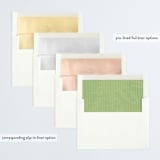 "Deep Winter Forest" - Retired Holiday Cards in Pine by Kayla King - Envelope Liners