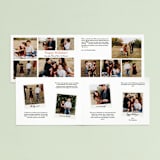 "Peace Hope Justice" - Retired Holiday Cards in Snow by June Letters Studio - Interior Options