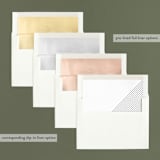 "Numbered Print" - Retired Holiday Cards in Tuxedo by Jack Knoebber - Envelope Liners