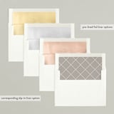 "cherishing the season" - Retired Holiday Cards in Snow by Rebecca Durflinger - Envelope Liners