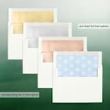 "minimalist holiday" - Retired Holiday Cards in Ice Blue by Julia Hall - Envelope Liners