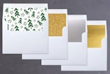 "Spirits so Bright" - Retired Holiday Cards in Emerald by Michelle Poe - Envelope Liners