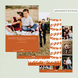 "modern minimalist" - Retired Holiday Cards in Spice by J. Dario Design Co. - Back of Card