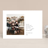 "Love Peace and Warmth" - Retired Holiday Cards in Ink by Kelly Williams - Front