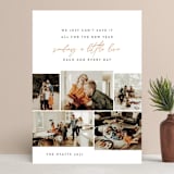 "A Little Love" - Retired Holiday Cards in Mustard by Itsy Belle Studio - Front