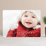 "Enchanting" - Retired Holiday Cards in Snowflake by Olivia Raufman - Front