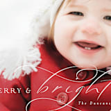 "Enchanting" - Retired Holiday Cards in Snowflake by Olivia Raufman - Close-Up